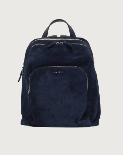 Zaino Work Peach in suede