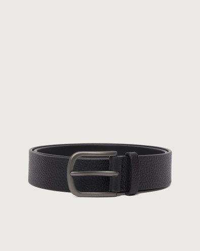 Cintura Dollaro in pelle 3,5 cm