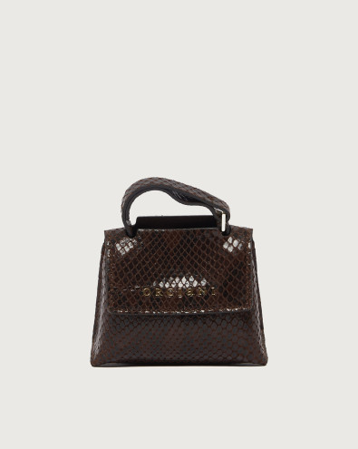 Charm Mini Sveva Exotic in pelle effetto pitone