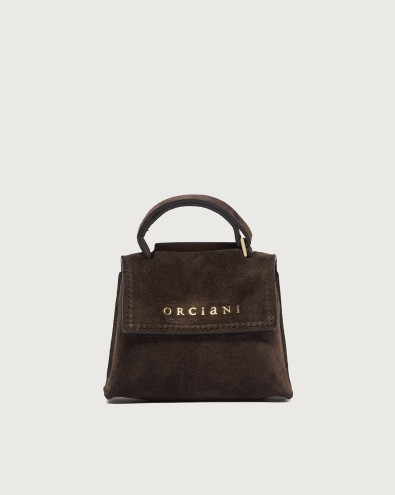 Charm Mini Sveva Peach in suede