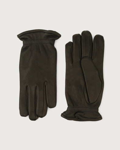 Guanti Nappa Washed in pelle