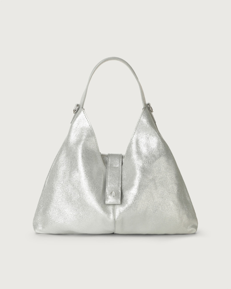 Borsa a mano Vita Midnight piccola in pelle con tracolla