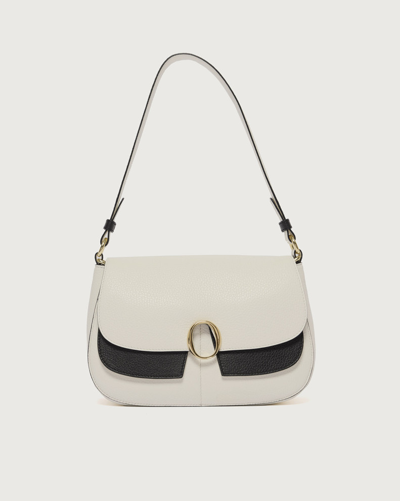 Borsa Kate Black&White Small a spalla in pelle