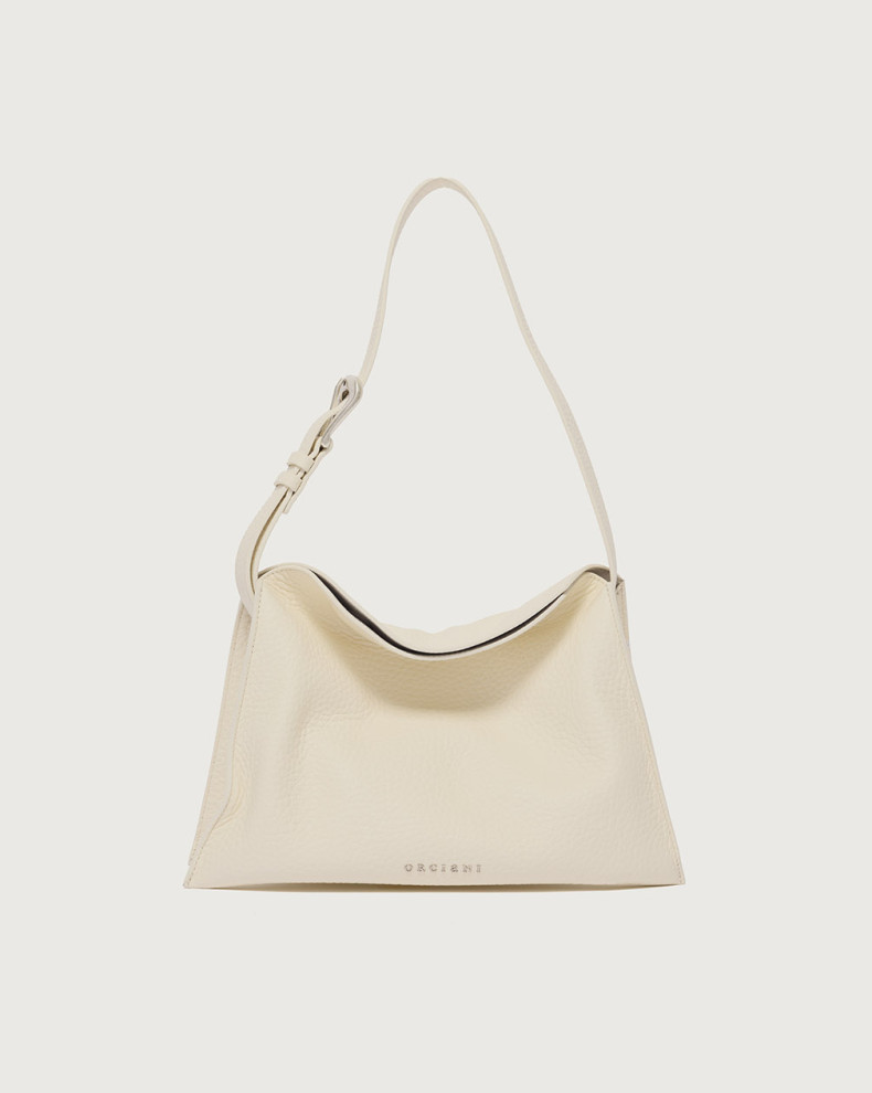 Borsa Trinity Soft Small a spalla in pelle martellata