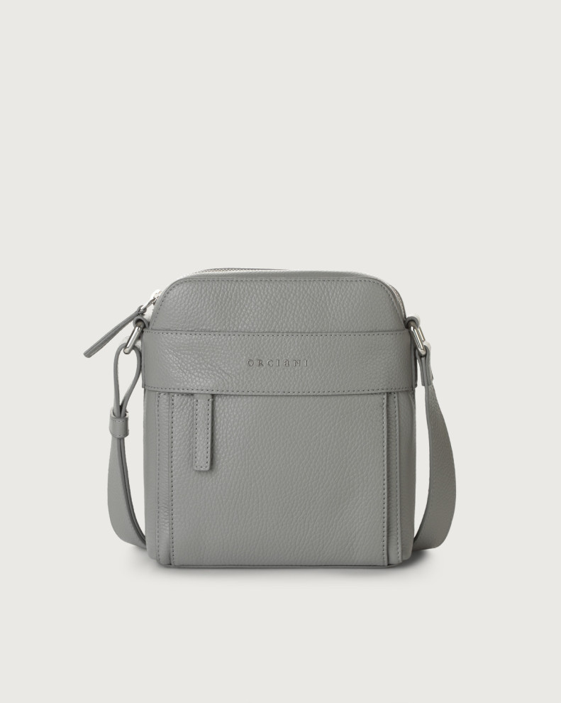 Borsa messenger piccola Micron in pelle