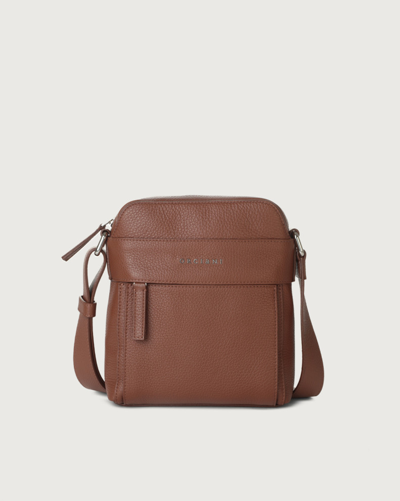 Borsa messenger piccola Micron in pelle