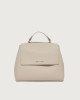 Borsa Sveva Soft Piccola a mano in pelle con tracolla