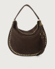 Borsa Pong Nabucco Ball in nubuck a spalla con tracolla