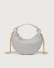 Mini Bag Dumpling Vanity Oro in pelle con tracolla