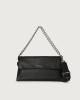 Borsa a spalla Missy Longuette in vitello liscio con catena e tracolla