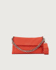 Borsa a spalla Missy Longuette Soft in pelle con catena e tracolla