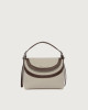 Borsa Nana Savana Small a mano in canvas e pelle con tracolla