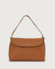Borsa a spalla Nana Soft in pelle martellata con tracolla