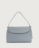 Borsa a spalla Nana Soft in pelle martellata con tracolla