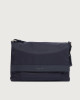 Borsa messenger Davis in eco-nylon e pelle