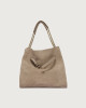 Borsa Venus Hobo Peach a spalla in suede