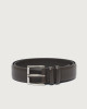 Cintura classica Dollaro in pelle 3,5 cm