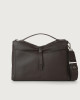 Borsa Bauletto Boxy Soft in pelle con tracolla