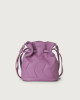 Borsa secchiello piccolo Twist Soft in pelle a tracolla