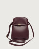 Borsa Aura Alba Pocket a tracolla in pelle