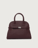 Borsa Aura Soft Midi a mano in pelle martellata con tracolla