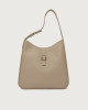 Borsa Gea Soft a spalla in pelle martellata