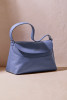 Orciani Borsa a spalla Nana Soft in pelle martellata con tracolla Pelle martellata MIRTILLO