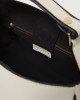 Orciani Borsa Sveva Black & White Small a mano in pelle Pelle martellata BIANCO