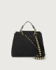 Orciani Borsa Sveva Nabucco Ball piccola in pelle con tracolla Nubuck NOTTE