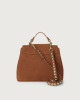 Orciani Borsa Sveva Nabucco Ball piccola in pelle con tracolla Nubuck SELLA
