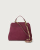 Orciani Borsa Sveva Nabucco Ball piccola in pelle con tracolla Nubuck VELENO