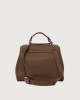 Orciani Borsa Sveva Soft Piccola a mano in pelle con tracolla Pelle martellata COCOA