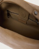 Orciani Borsa Sveva Stark Cargo Small a mano in pelle con tracolla Pelle BISCOTTO