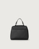 Orciani Borsa Sveva Soft Mini a mano in pelle con tracolla Pelle martellata NERO