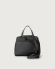 Orciani Borsa Sveva Soft Mini a mano in pelle con tracolla Pelle martellata NERO