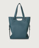 Orciani Borsa a spalla grande Isotta Soft in pelle Pelle ABISSO