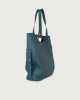 Orciani Borsa a spalla grande Isotta Soft in pelle Pelle ABISSO