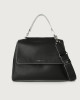 Orciani Borsa Sveva Black & White Media in pelle con tracolla Pelle NERO