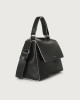 Orciani Borsa Sveva Black & White Media in pelle con tracolla Pelle NERO