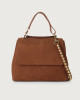 Orciani Borsa Nabucco Ball Media in pelle con tracolla Nubuck SELLA