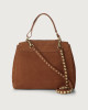 Orciani Borsa Nabucco Ball Media in pelle con tracolla Nubuck SELLA