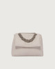 Orciani Borsa Sveva Twilight Midi a spalla in nabuk stampa cocco Pelle nabuk GESSO