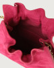 Orciani Mini Bag a sacchetto Petit Nabucco in nubuck con tracolla Nubuck FUCSIA