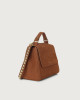 Orciani Borsa Sveva Nabucco Ball piccola in pelle con tracolla Nubuck SELLA