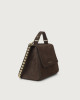 Orciani Borsa Sveva Nabucco Ball piccola in pelle con tracolla Nubuck T.MORO