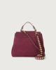 Orciani Borsa Sveva Nabucco Ball piccola in pelle con tracolla Nubuck VELENO