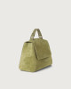 Orciani Borsa a mano piccola Sveva Naif in suede con tracolla Camoscio KIWI