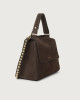 Orciani Borsa Nabucco Ball Media in pelle con tracolla Nubuck T.MORO