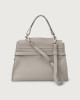 Orciani Borsa Sveva Sense Media a spalla in pelle con tracolla Pelle martellata CENERE
