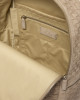 Orciani Zaino Laio Peach Woven in suede Pelle scamosciata SABBIA